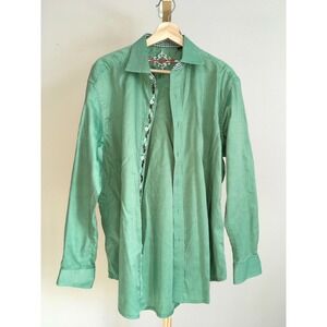 Paul Graham Green Long Sleeve Size Large
